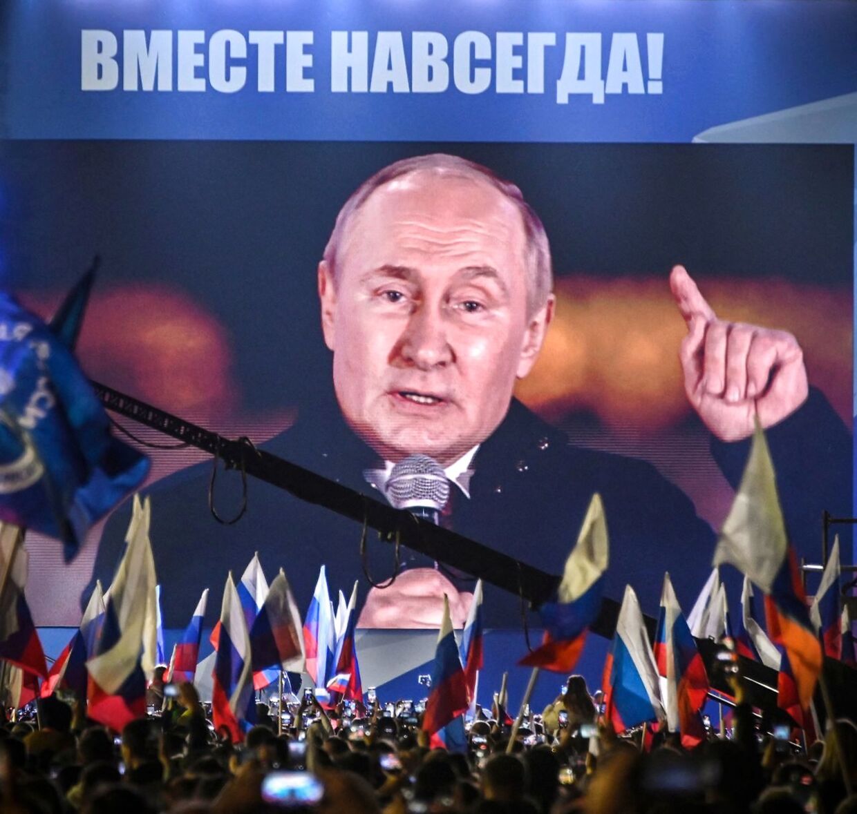 Vladimir Putin fejrede annekteringen af de ukrainske regioner Luhansk, Donetsk, Kherson og Zaporizjzja i sidste uge.