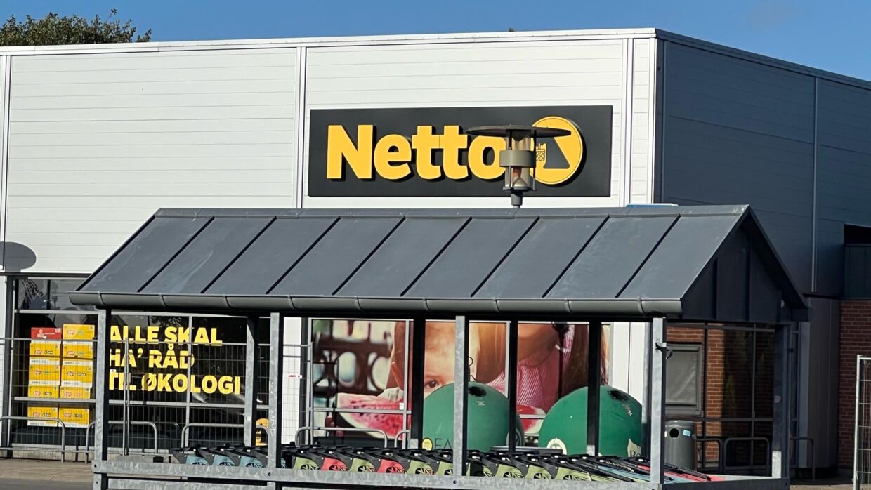 Netto forventer, at butikken genåbner lørdag. Foto: Presse-fotos.dk