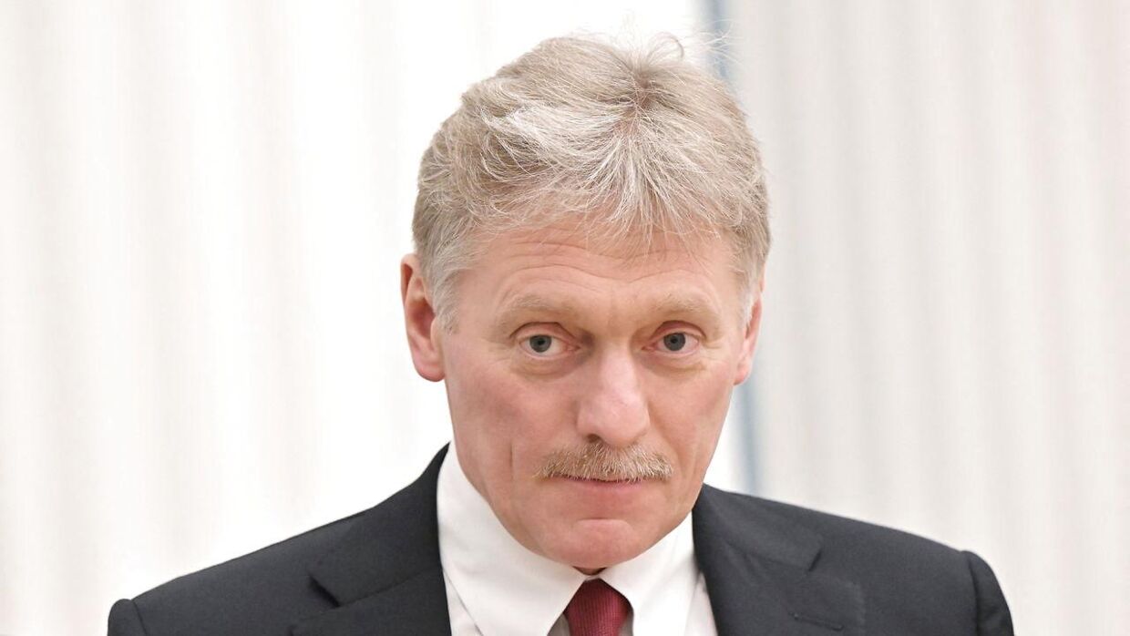 Dmitrij Peskov, talsmand i Kreml, er rasende over polakkernes planer om at bygge et hegn på grænsen. (Arkivfoto)