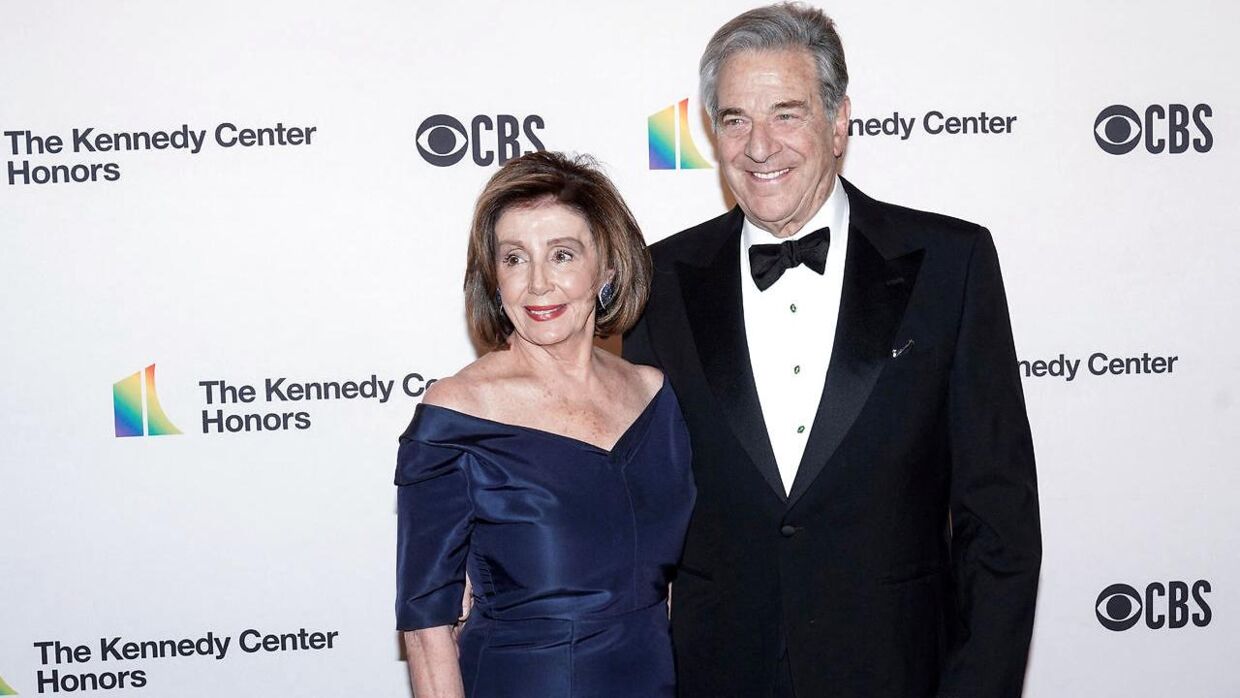 Nancy Pelosi og hendes mand Paul Pelosi, til Kennedy Awards i 2019.