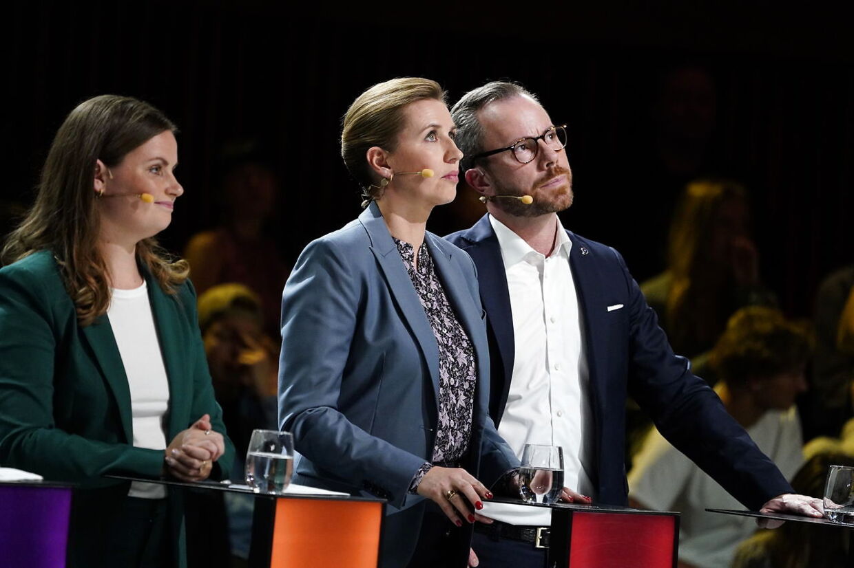 Partilederdebatten Demokratiets aften afholdes i DR Byen i København, søndag den 30. oktober 2022.