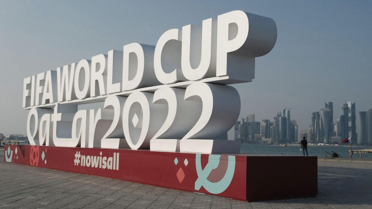 VM i fodbold afvikles i november og december i Qatar. Keita Iijima/Ritzau Scanpix