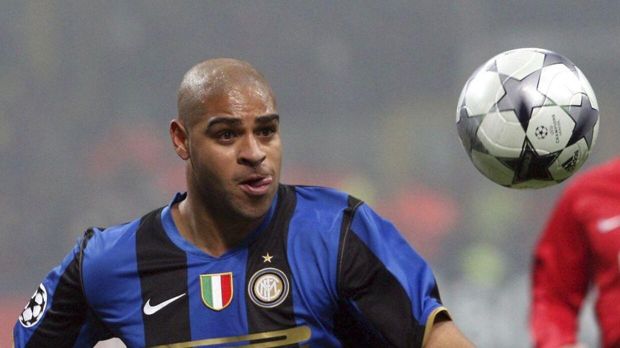 Adriano toppede sin karriere i Inter.