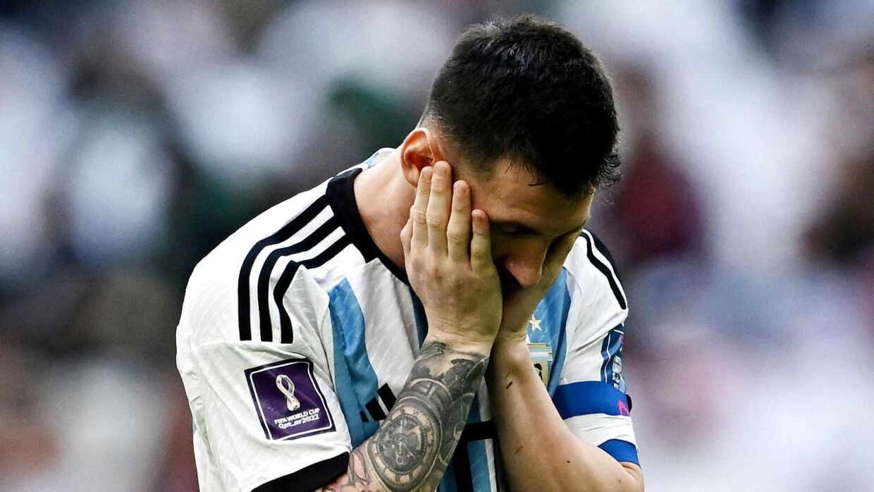Lionel Messi var tydeligt skuffet.