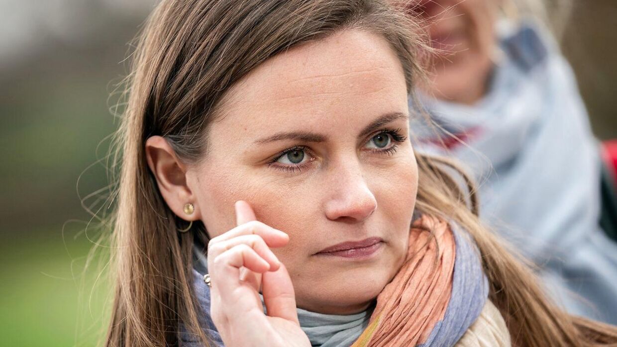 Enhedslistens Mai Villadsen efter regeringsforhandlingerne på Marienborg tirsdag den 22. november.. (Foto: Ida Marie Odgaard/Ritzau Scanpix)