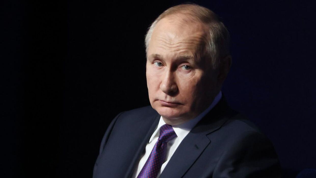 Arkivfoto af den russiske præsident, Vladimir Putin.