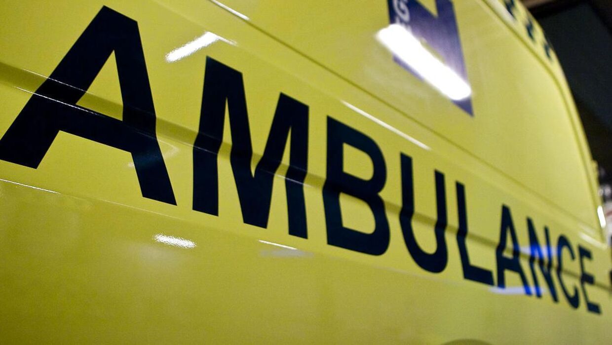 Arkivfoto af ambulance
