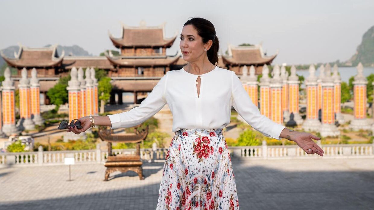 Kronprinsessens taler bliver mere og mere markante. Her er hun på besøg i Hà Nam-provinsen under et erhvervsfremstød i Vietnam i november.