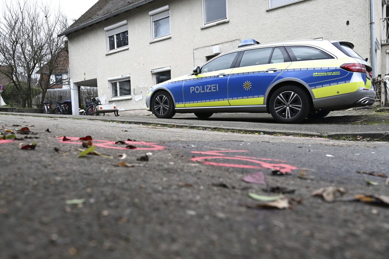 En 14-årig pige er død efter et knivangreb i Tyskland. Motivet er ukendt. Bernd Wei&#039;&#039;brod/Ritzau Scanpix
