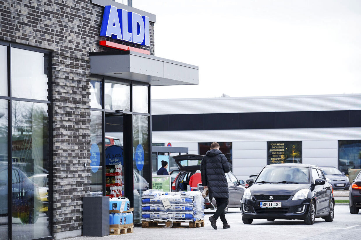 Der har ligget 188 Aldi-butikker i Danmark.