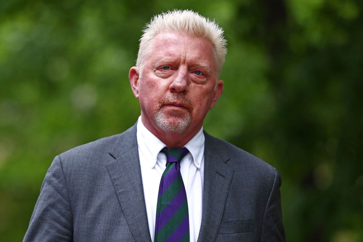 Boris Becker blev i april idømt to et halvt år i fængsel for at skjule værdier efter en personlig konkurs. (Arkivfoto). Adrian Dennis/Ritzau Scanpix