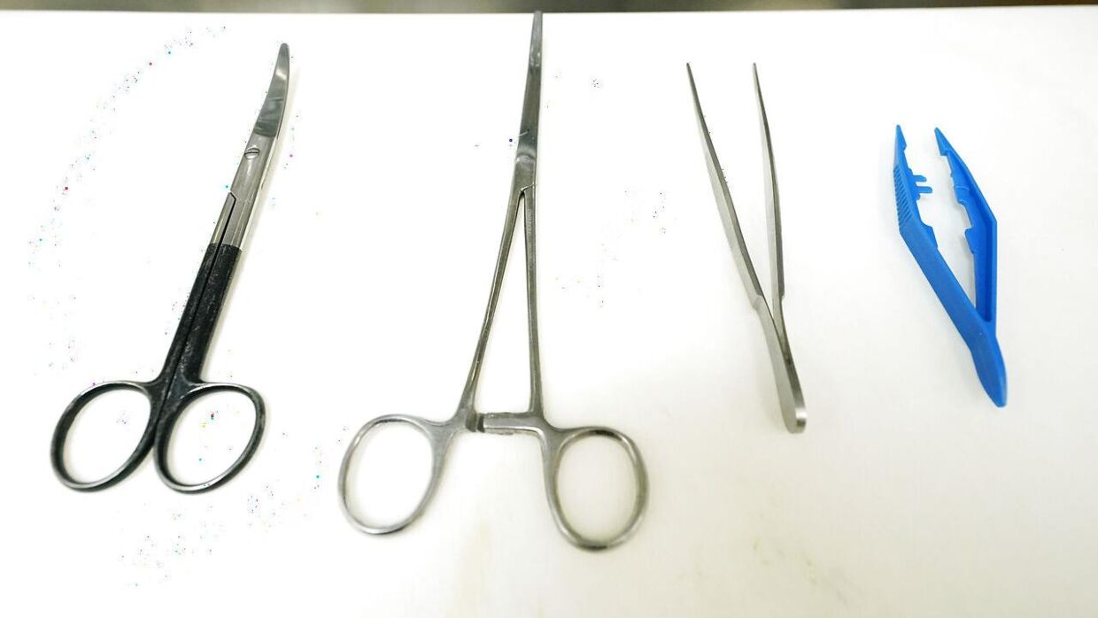 Arkivfoto af kirurgisk værktøj.