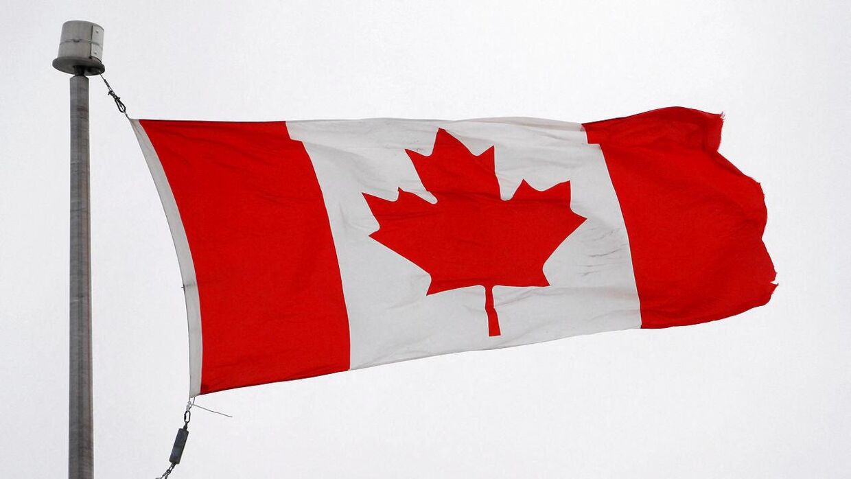 (ARKIV) Det canadiske flag