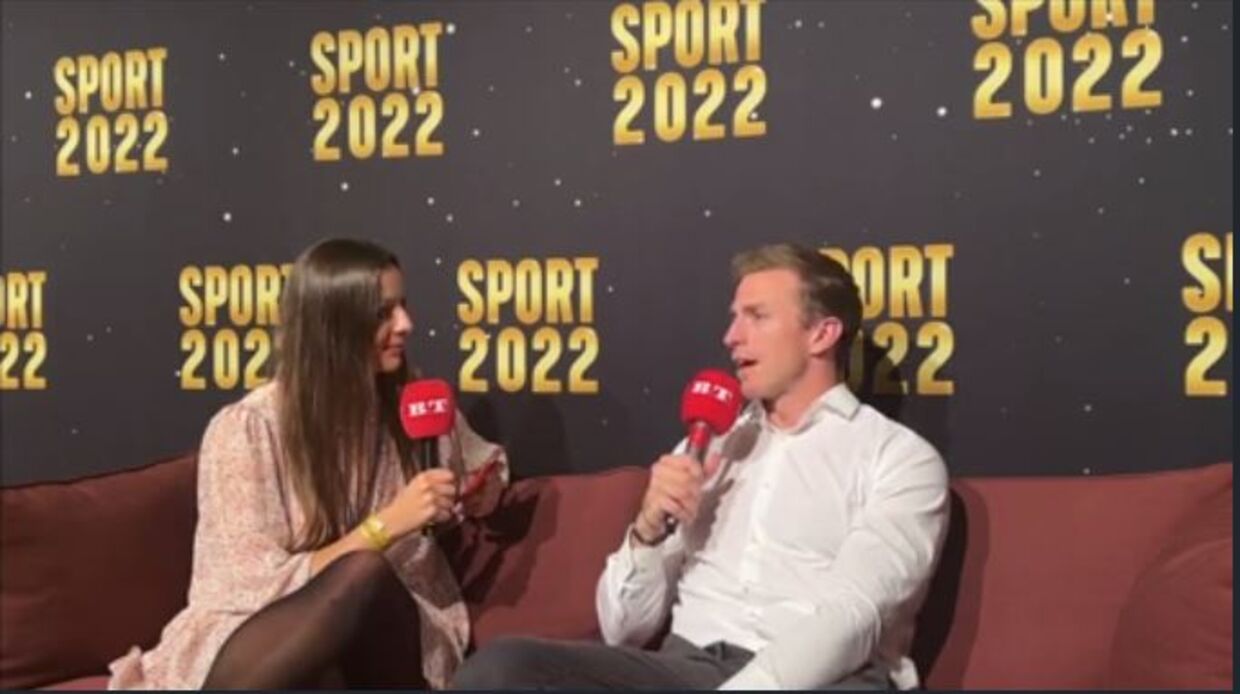 René Holten Poulsen var lørdag aften forbi B.T.s sofa til 'Sport 2022'.