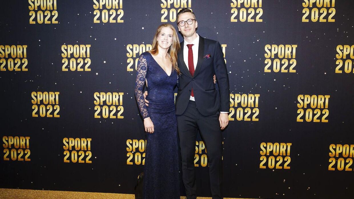 Sara Slott og Thomas Cortebeeck ved SPORT 2022 i Herning.