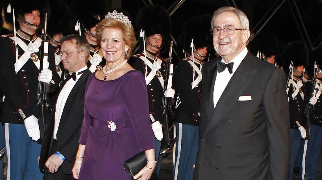 Ekskonge Konstantin og eks-dronningAnne-Marie i 2012. 