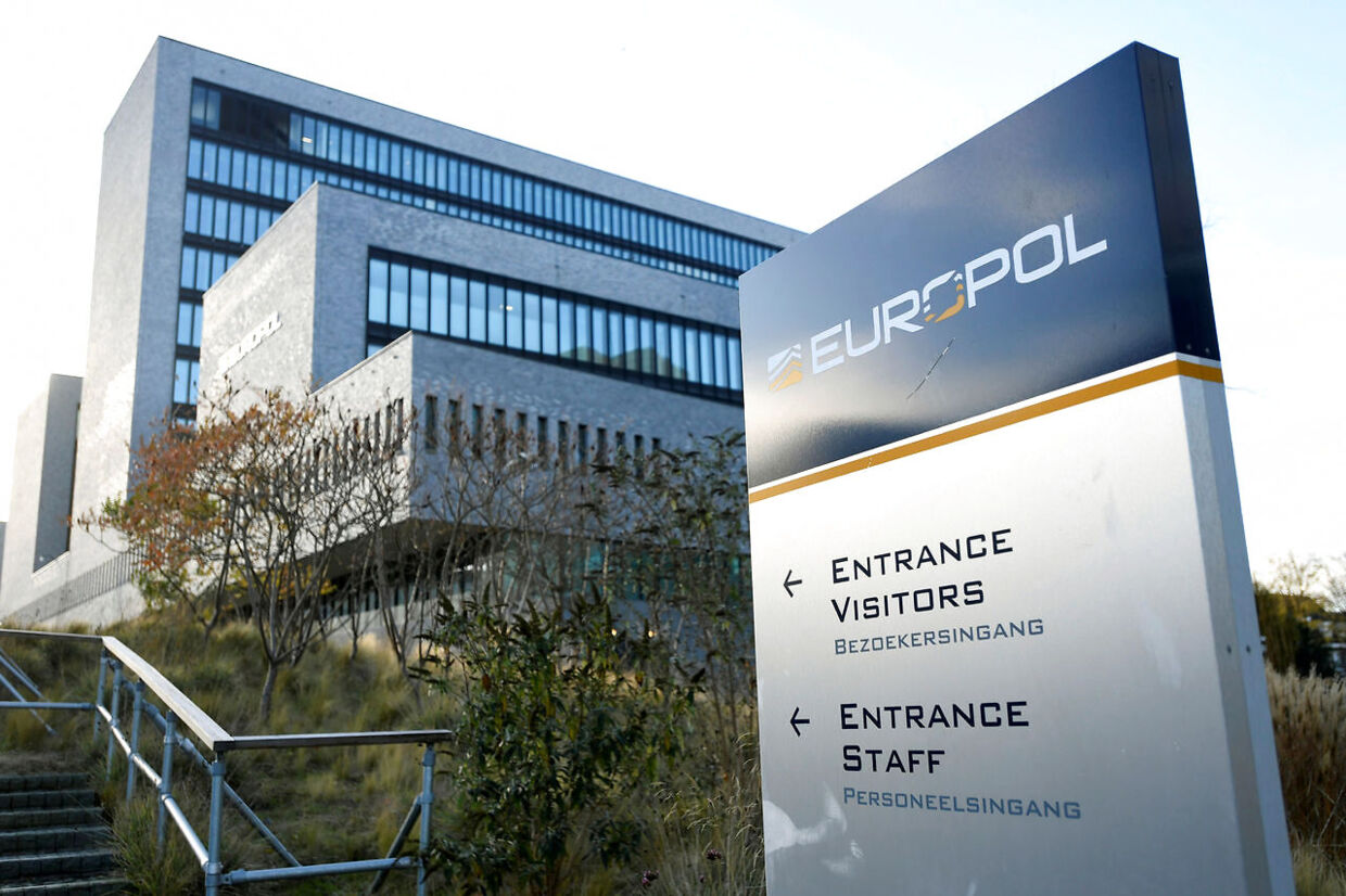 (ARKIV) Europol headquarters is pictured in The Hague, Netherlands, November 25, 2019. Islamisk Stat har ikke længere sit fysiske kalifat. Men på nettet foregår en kamp, hvor IS vil holde det virtuelle kalifat i live, mens Europol jagter gruppen. Det skriver Ritzau, torsdag den 5. december 2019.. (Foto: PIROSCHKA VAN DE WOUW/Ritzau Scanpix)