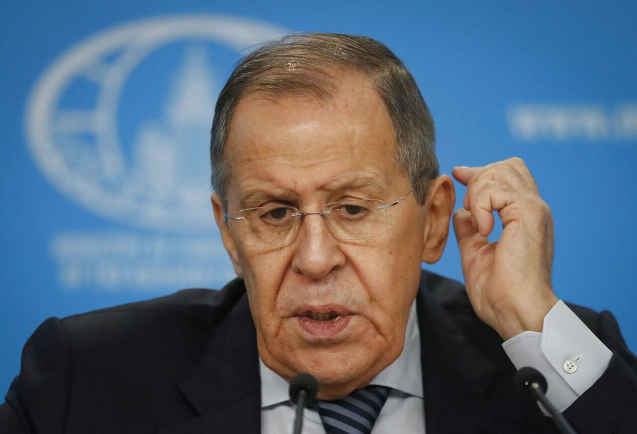 Sergej Lavrov er russisk udenrigsminister.