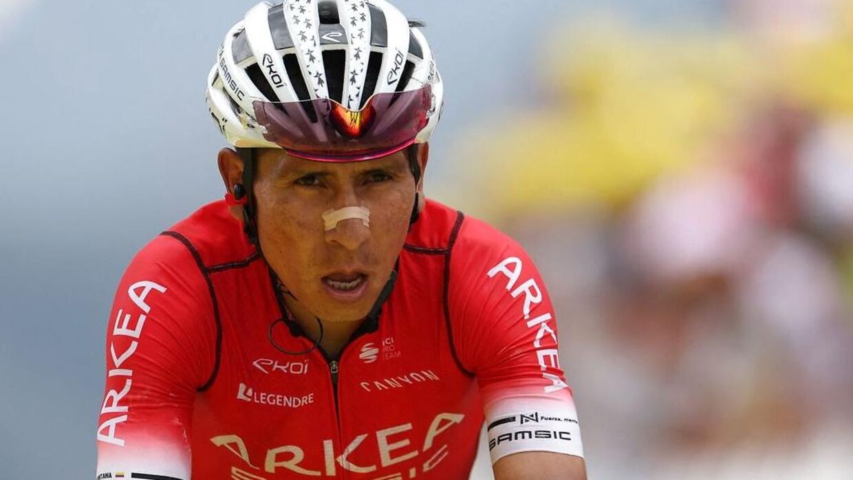 Nairo Quintana blev diskvalificeret fra Tour de France i sommer og står stadig uden hold, efter han blev løst fra sin kontrakt med Arkea-Samsic.