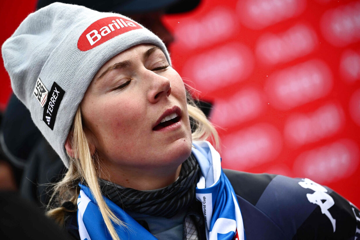 Amerikanske Mikaela Shiffrin kan nu kalde sig historiens mest vindende alpine skiløber hos kvinderne. Marco Bertorello/Ritzau Scanpix
