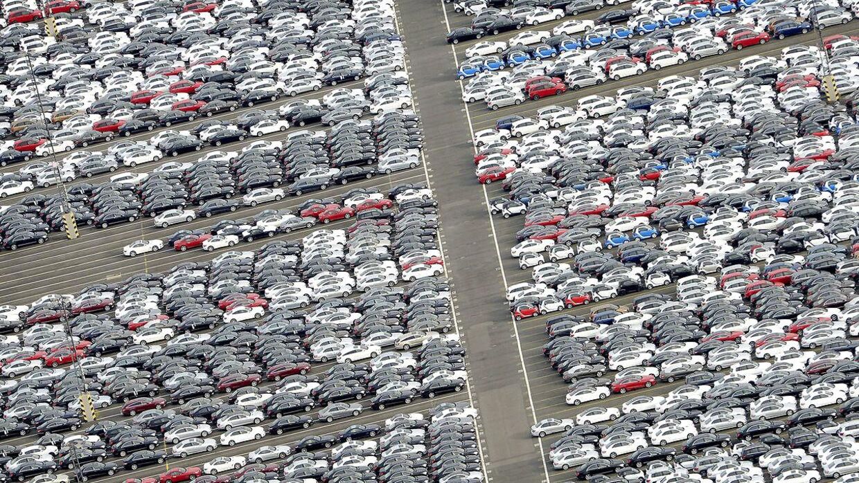 Der bliver produceret færre og færre biler i Storbritannien.