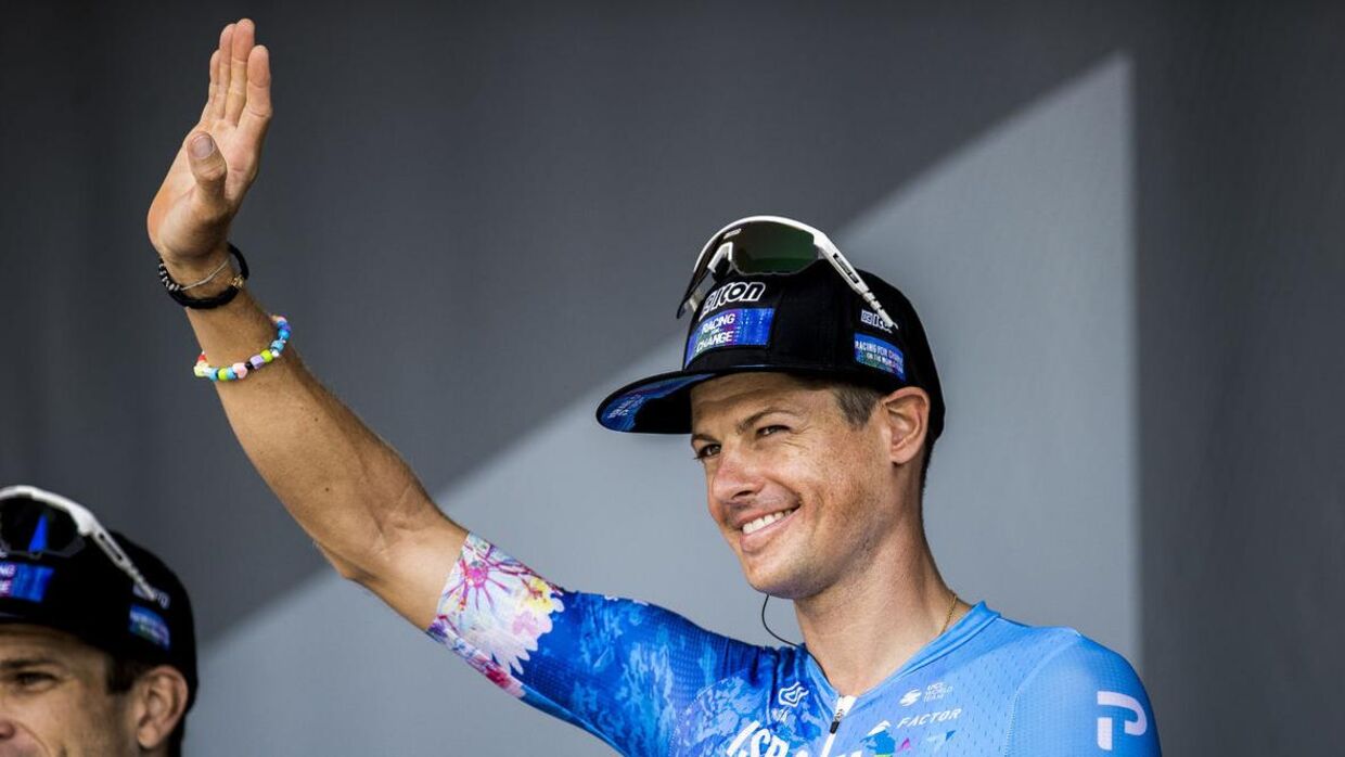 Jakob Fuglsang under Tour de France i Danmark i fjor.