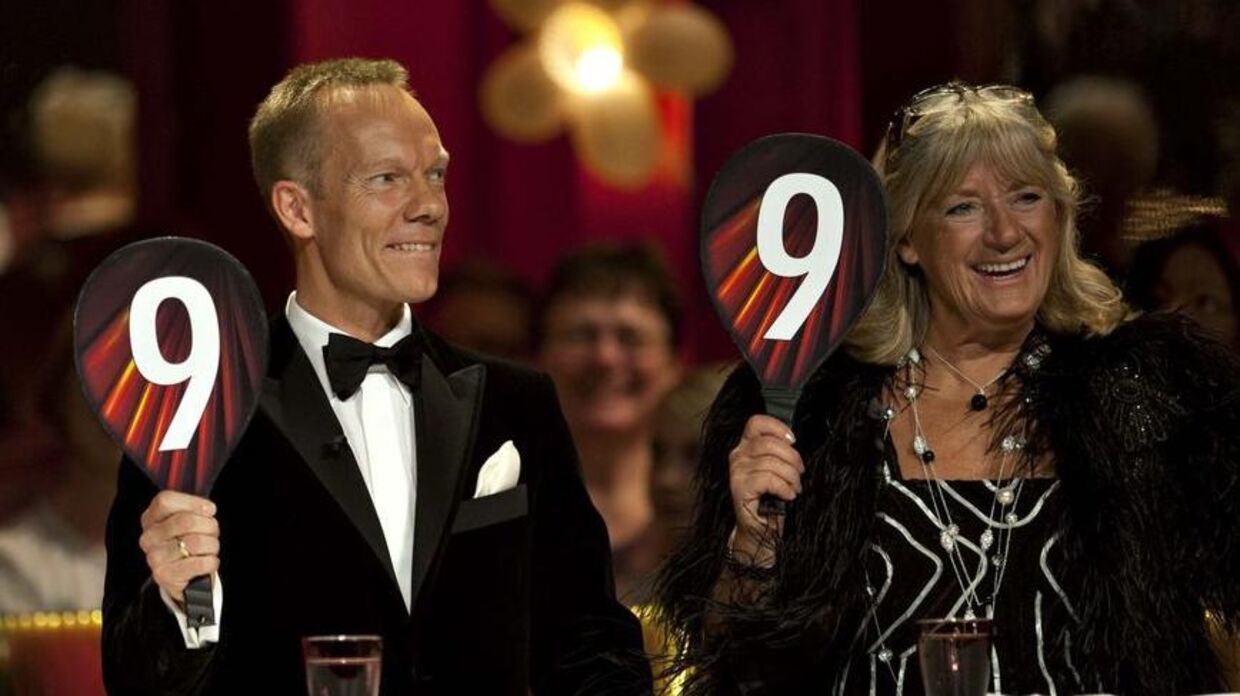 Dommerduoen Jens Werner og Britt Bendixen tilbage i syvende sæson af 'Vild med dans' fra 2010.