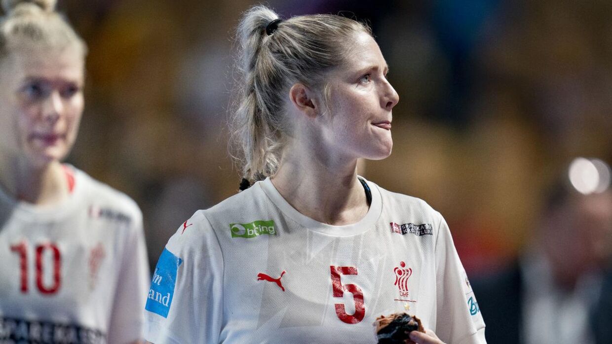 Sarah Iversen under EM-slutrunden i 2022.