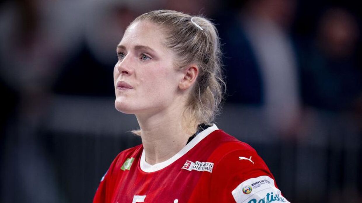 Sarah Iversen var dybt skuffet efter EM-finalen mod Norge.