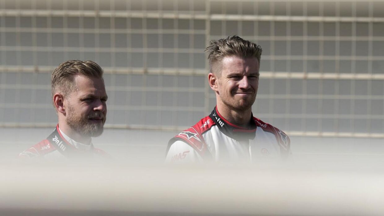 Kevin Magnussen og Nico Hülkenberg danner makkerpar hos Haas i 2023.