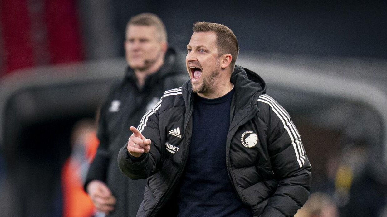 FCKs cheftræner, Jacob Neestrup, er ubesjret i ti Superliga-kampe, hvor det er blevet til syv sejre.