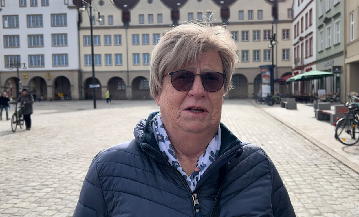 Ulrike Eckert fra Rostock er mistænksom omkring, hvorvidt Ukraine er indblandet i Nord Stream-sprængningen.