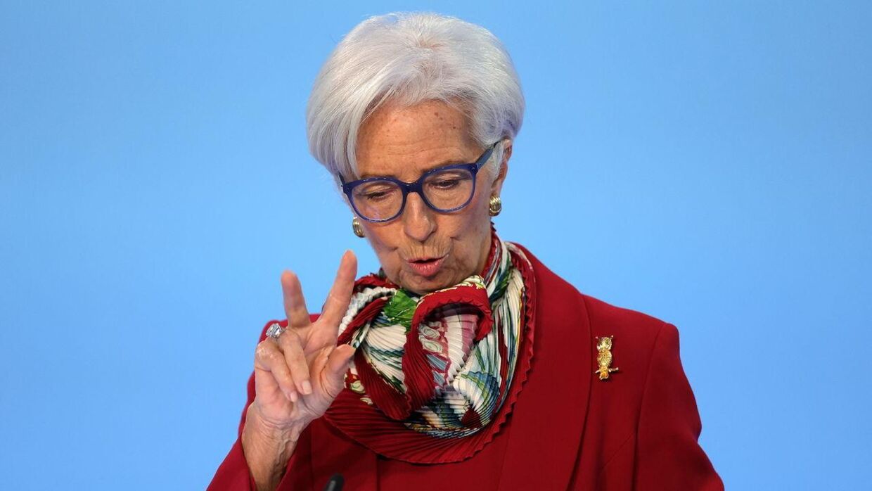 Formanden for Den Europæiske Centralbank Christine Lagarde.