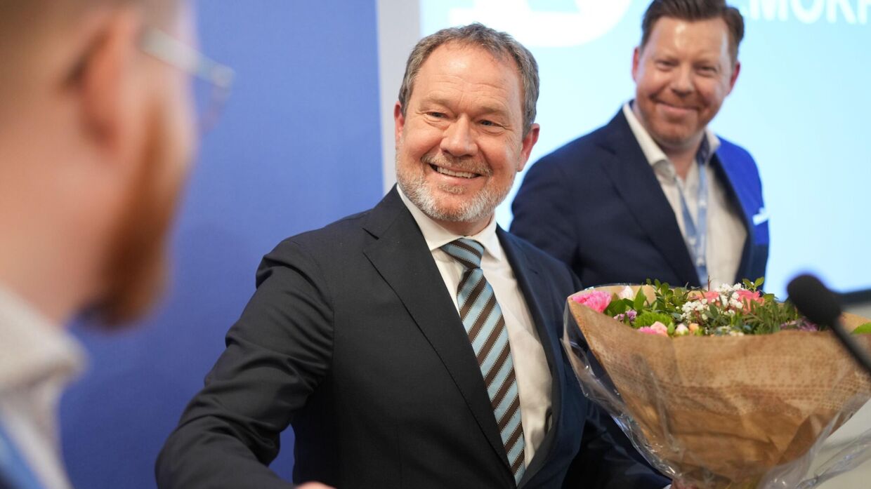 Kristendemokraterne vælger ny formand på et ekstraordinært landsmøde i Middelfart. Claus Fisker/Ritzau Scanpix