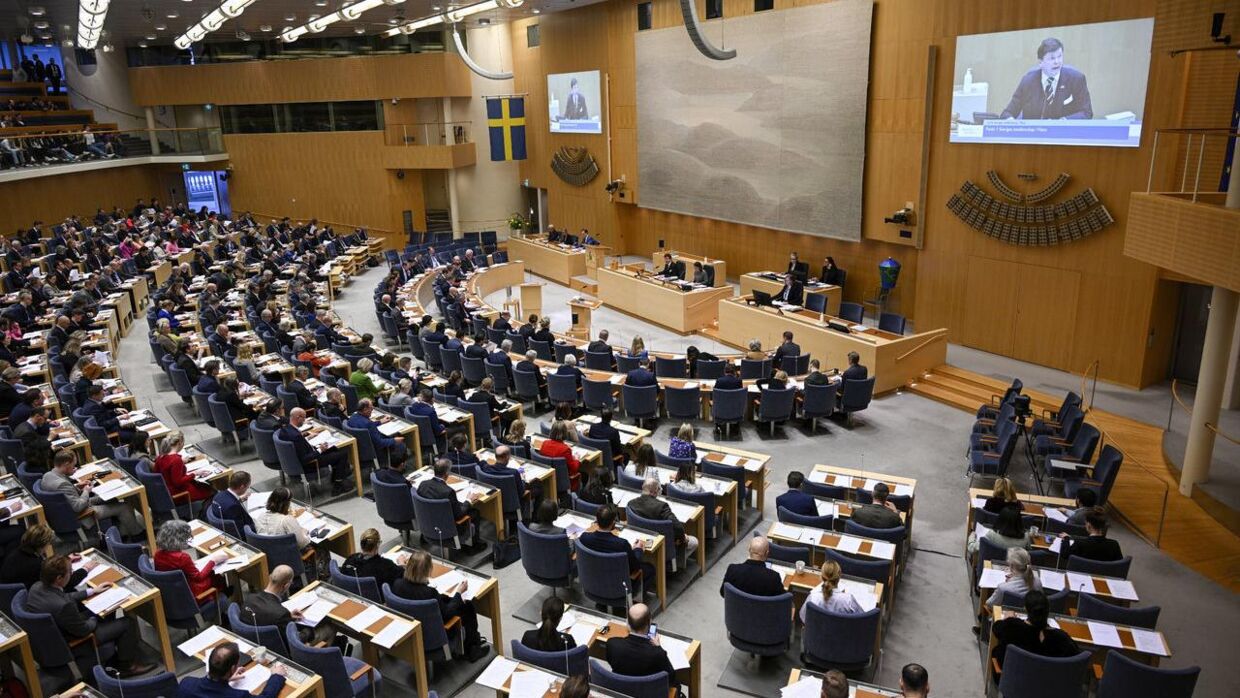 Riksdagen i Sverige har ved afstemning sagt ja til NATO.