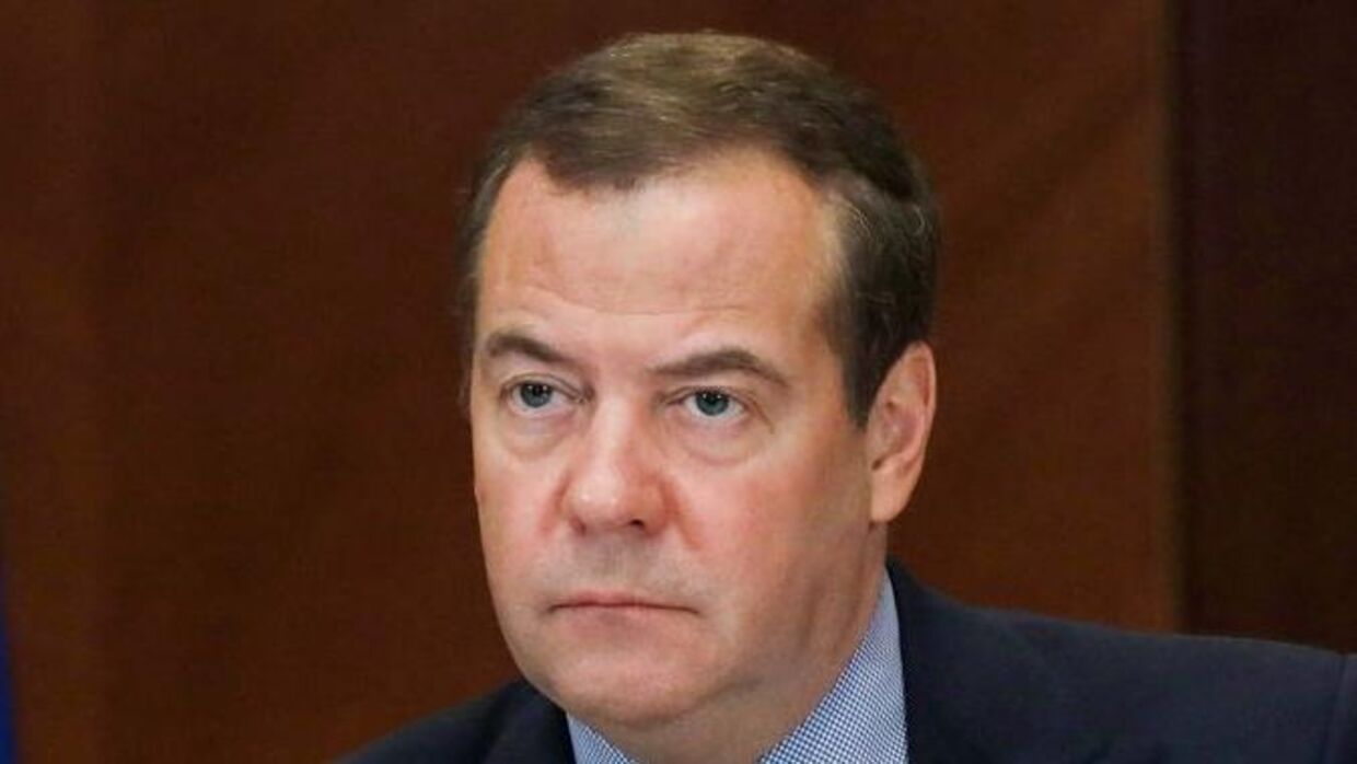 Næstformanden for det russiske sikkerhedsråd Dmitrij Medvedev.