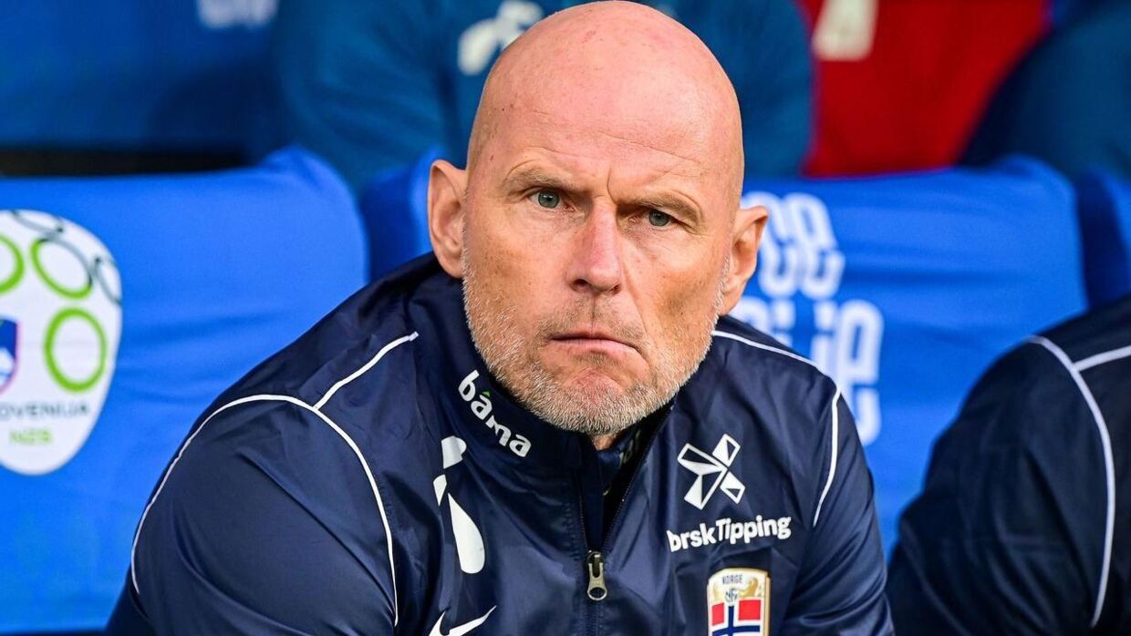Norges landstræner Ståle Solbakken.