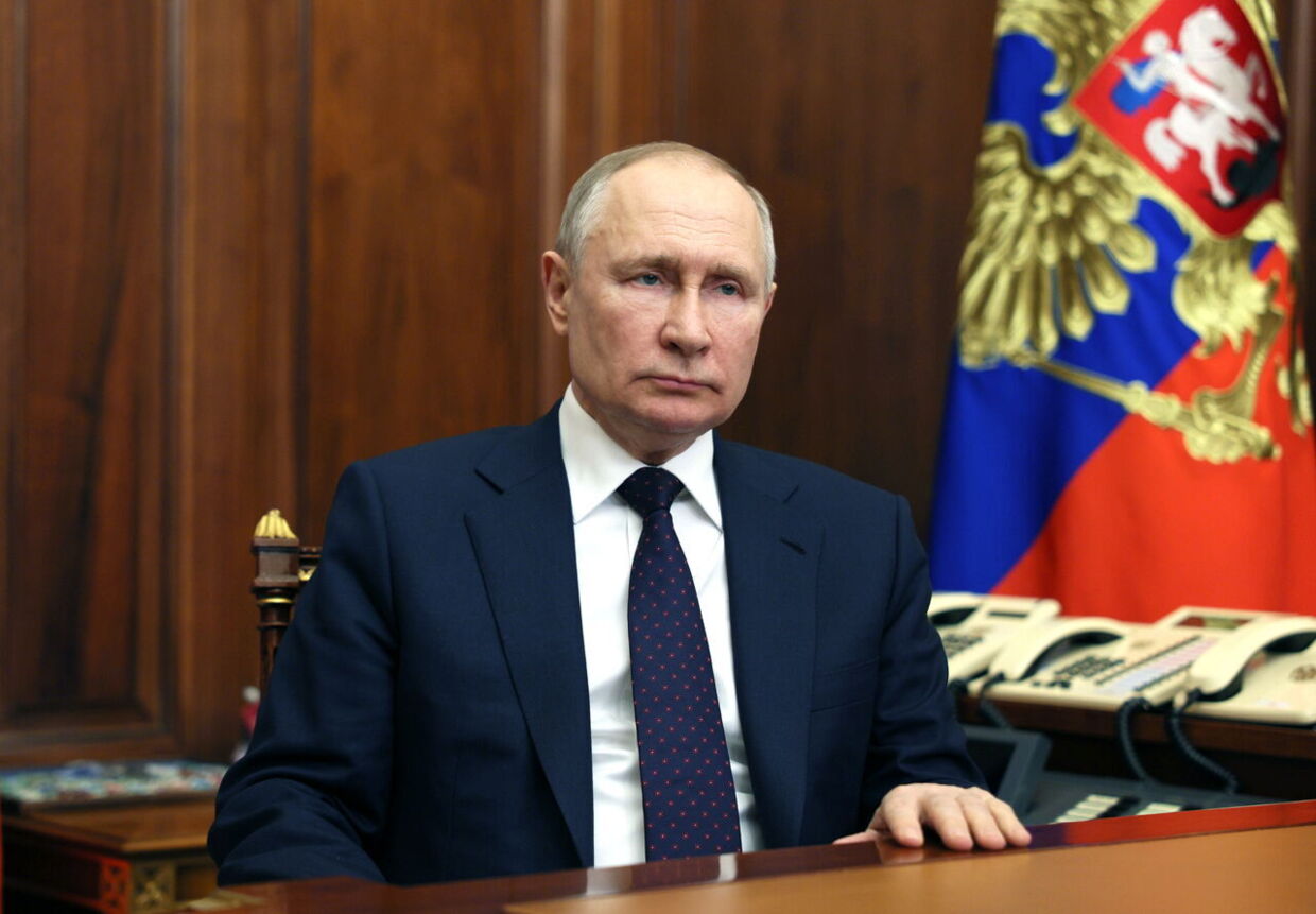 Her ses den russiske præsident, Vladimir Putin, den 27. marts i Moskva.