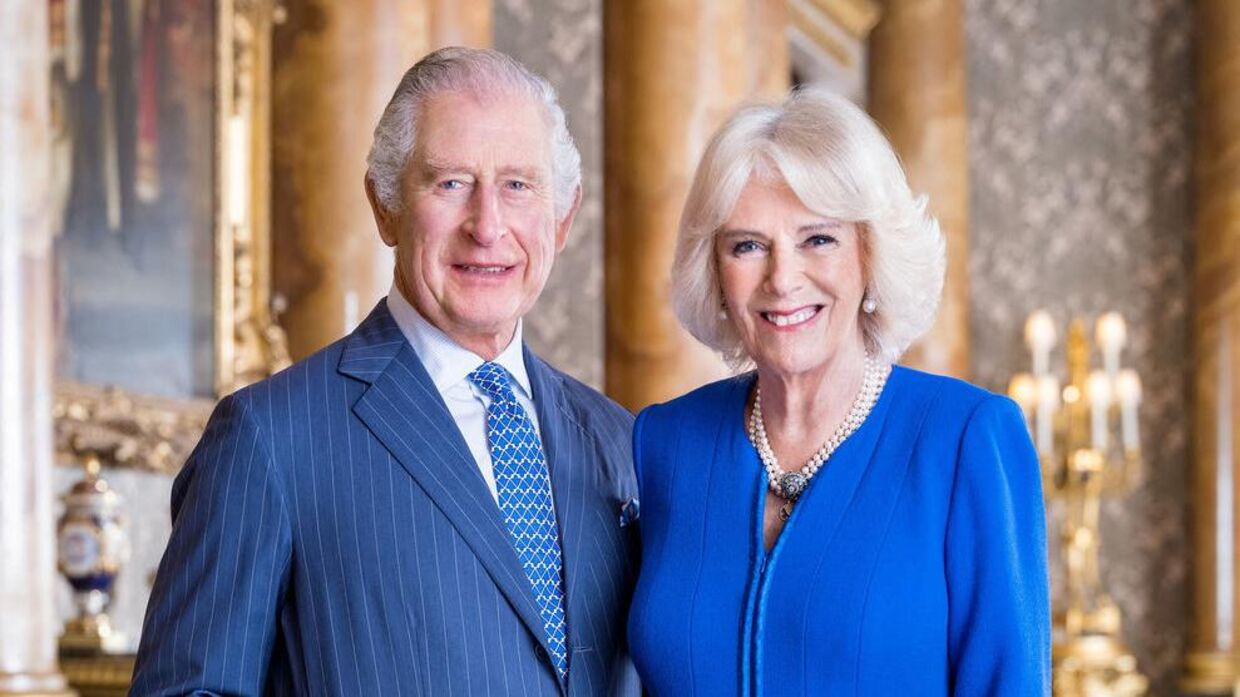Kong Charles og dronningegemalinde Camilla.