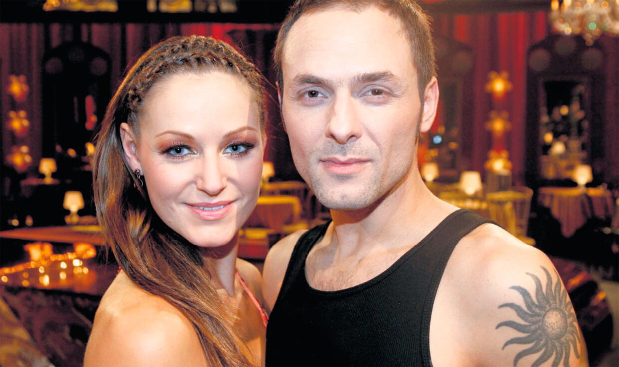 Kærlighed de luxe: Det begyndte som uskyldig danseflirt – nu er Noam og Katrine par.