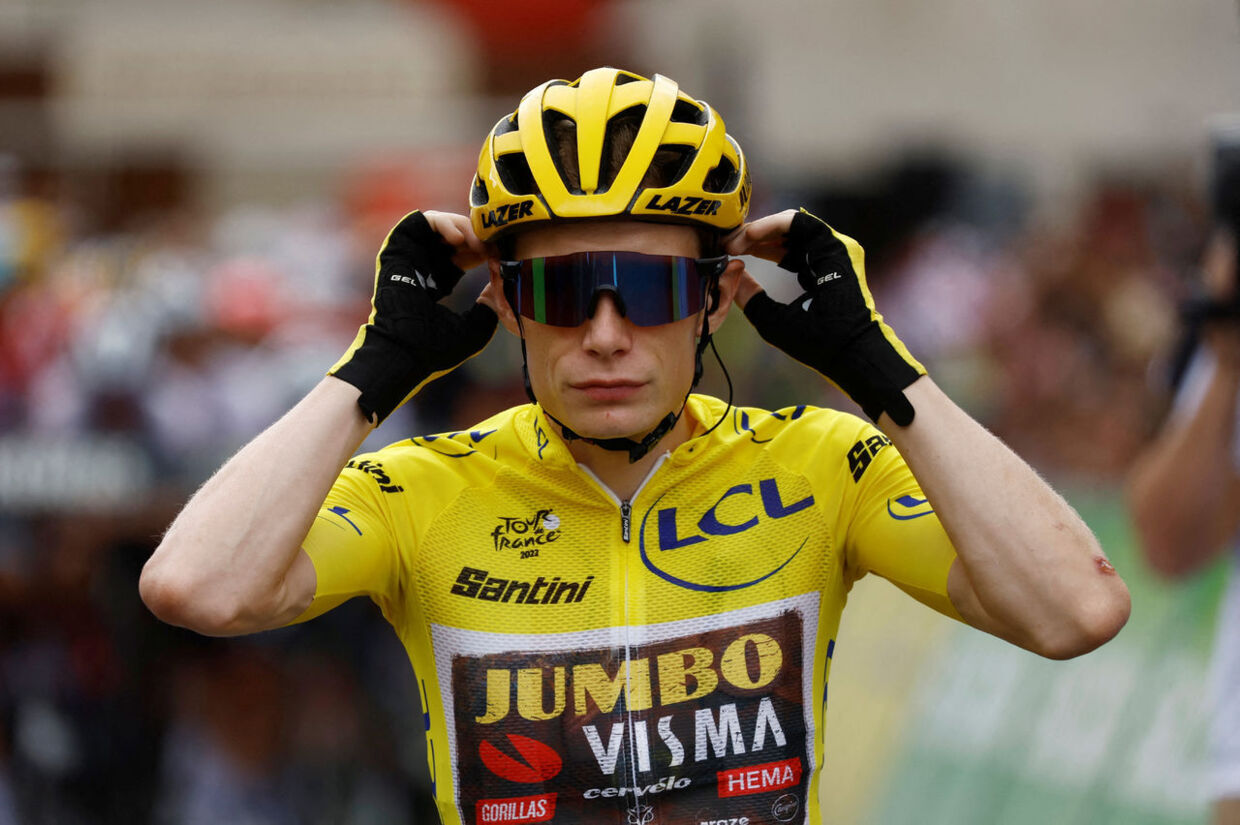 Jonas Vingegaard opnåede karrierens største resultat, da han vandt Tour de France.