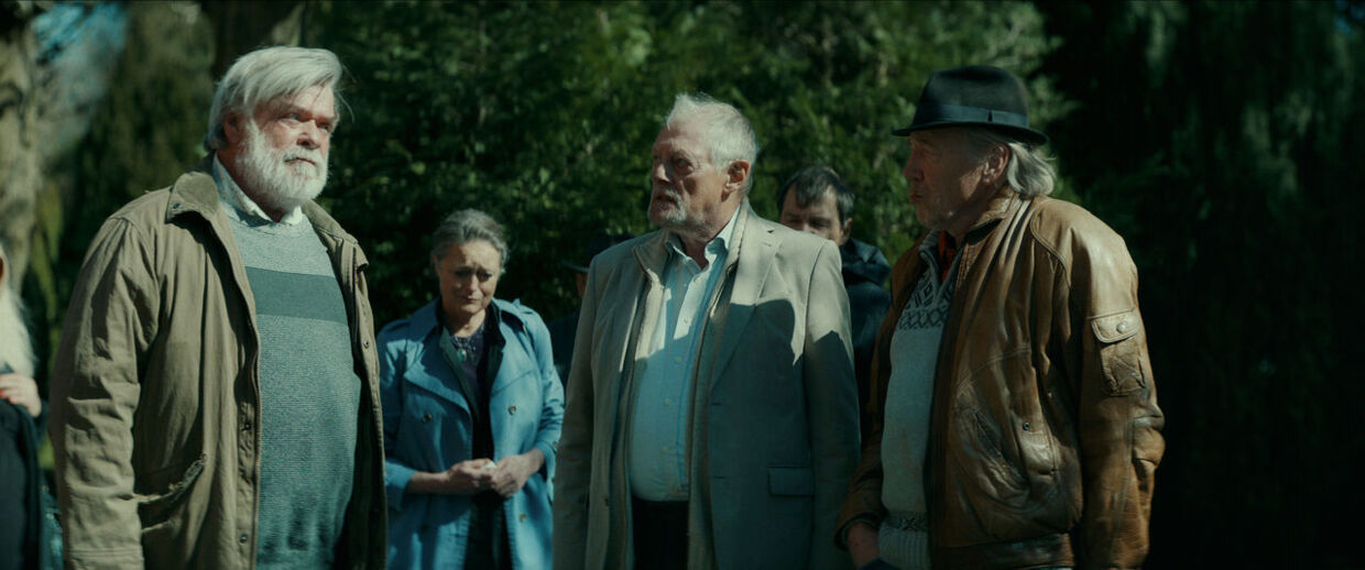 Dick Kaysø i scene fra Netflix-serien 'Sygeplejersken'.