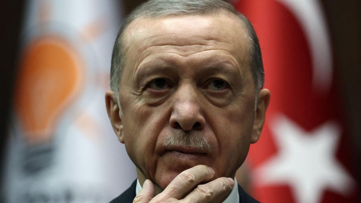 Erdogan er blevet syg. (Arkivfoto)