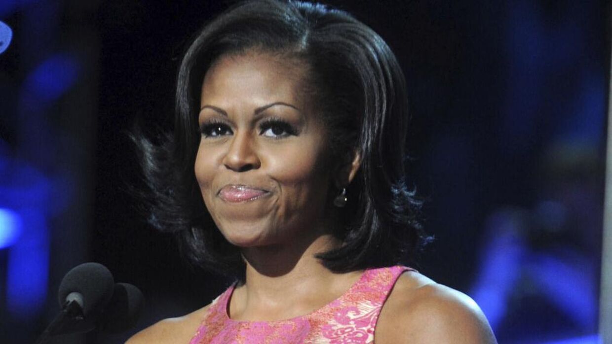 Michelle Obama. Foto Dennis Van Tine.