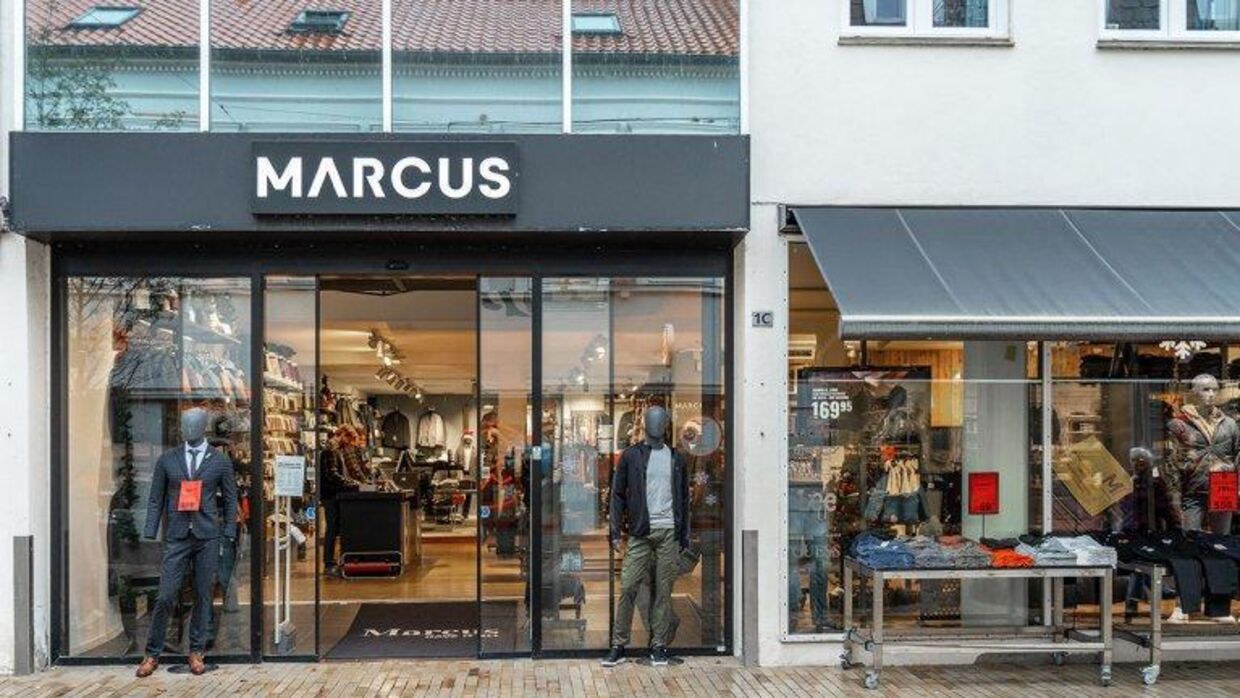 Der er fire Marcus-butikker tilbage. Her er det butikken i Silkeborg.