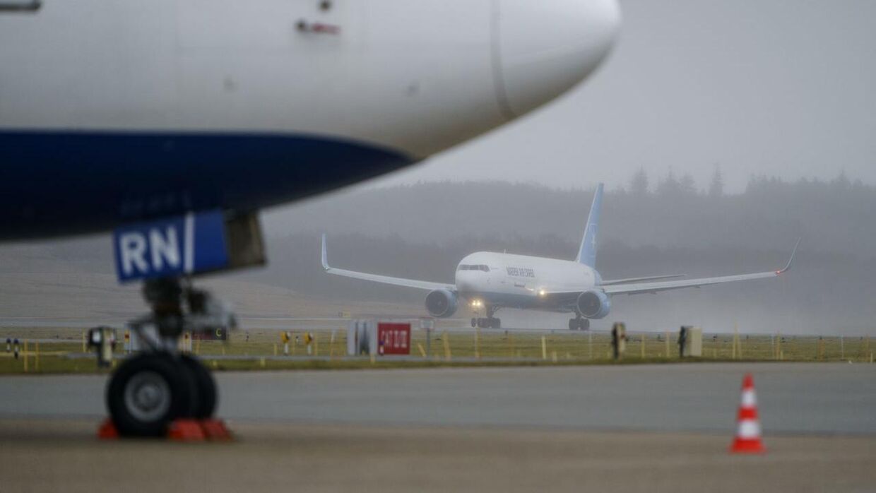 Billund Lufthavn havde passagerrekord i april. (Arkivfoto)