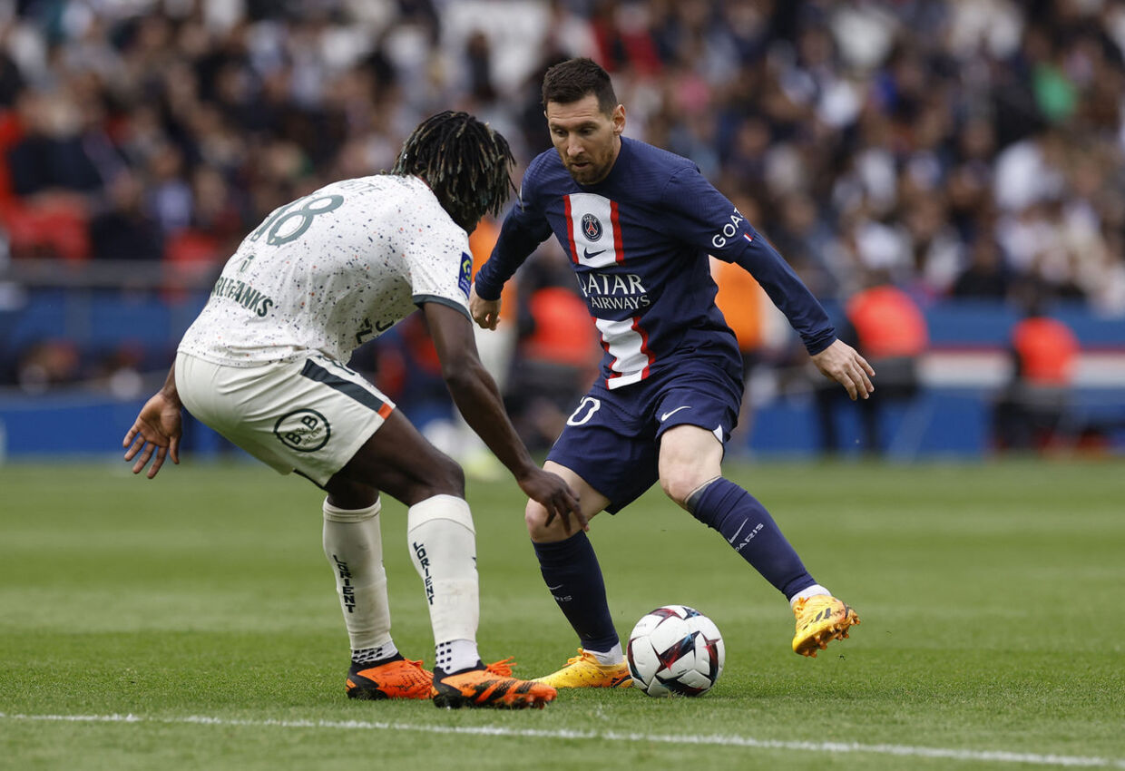 Lionel Messi spillede måske sin sidste kamp for PSG i søndags mod Lorient.