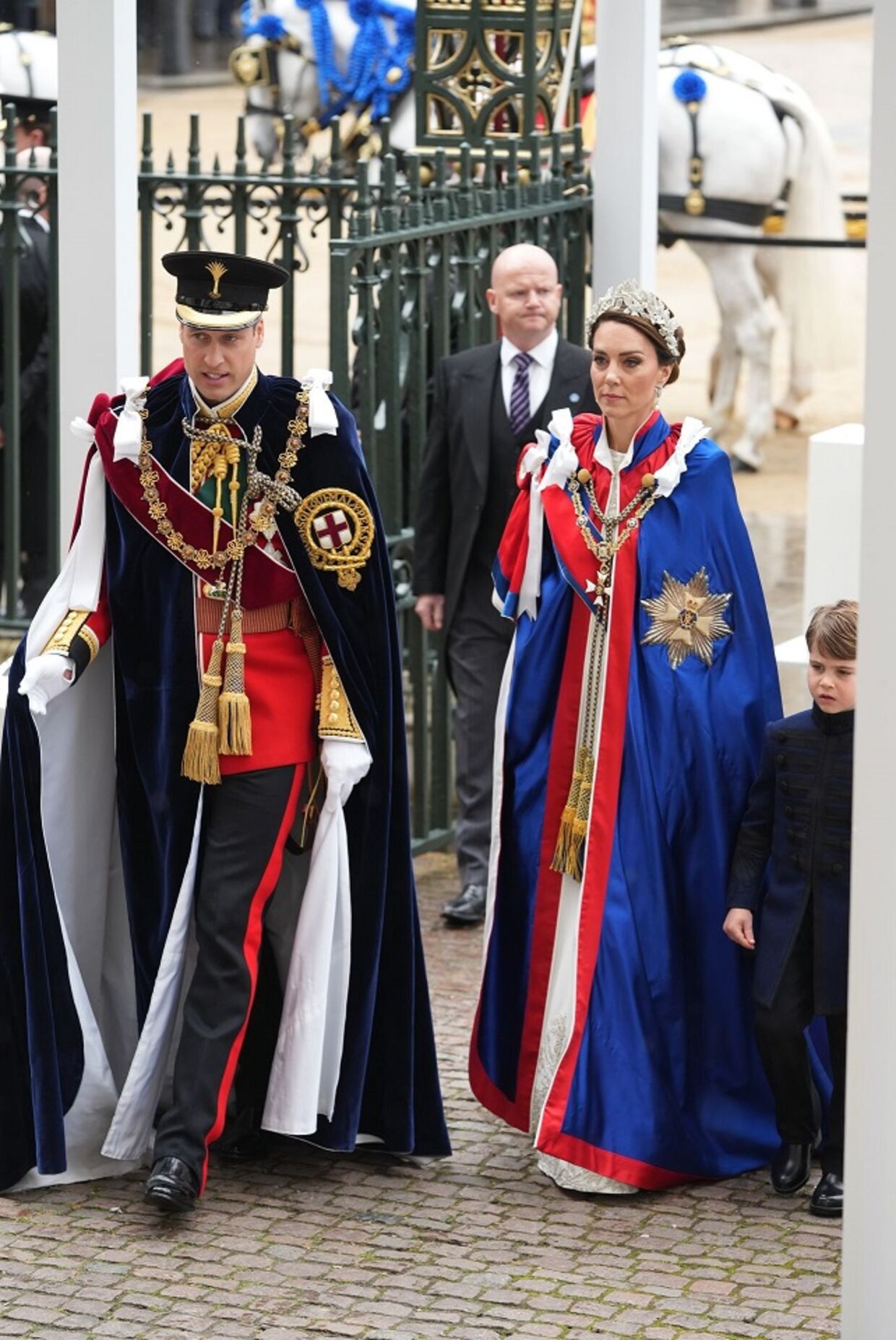 Prinsesse Kates kjole skilte sig ud ved lørdagens kroning af kong Charles.