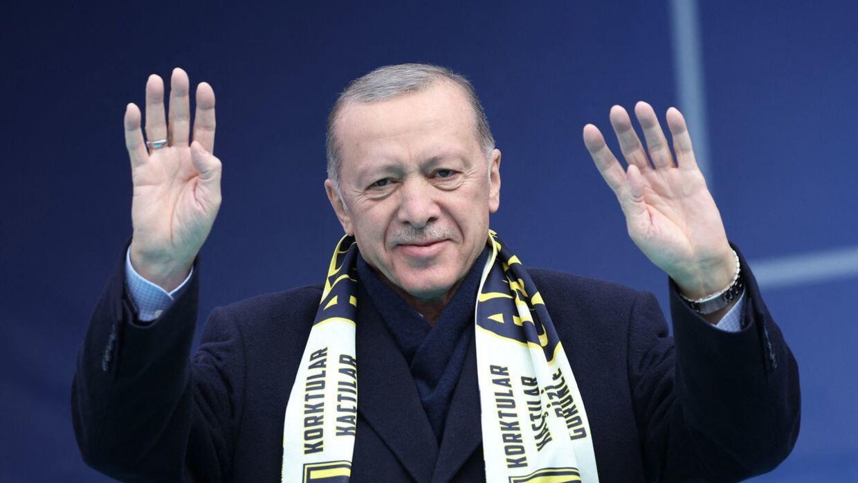 Tyrkiets præsident Recep Erdogan kan gå hen og tabe magten til valget søndag 14. maj.