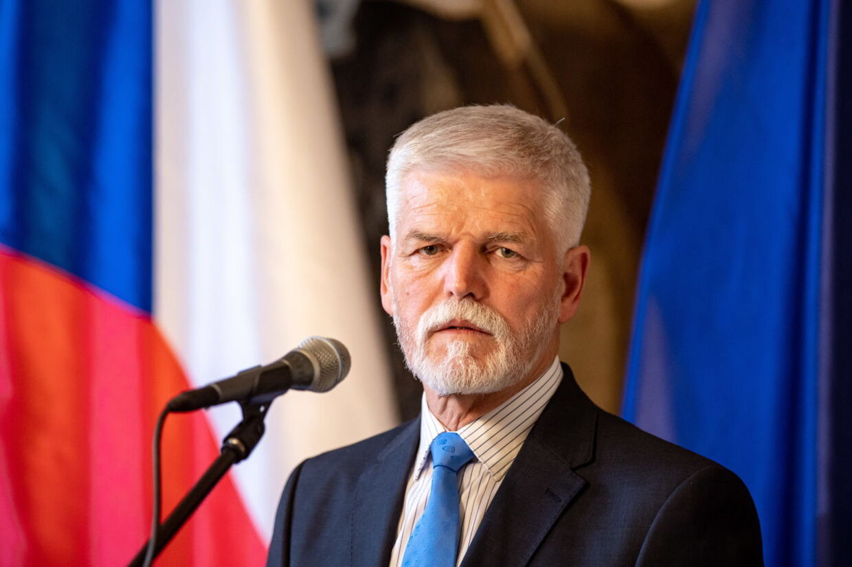 Den tjekkiske præsident, Petr Pavel, ses her den 2. maj. 
